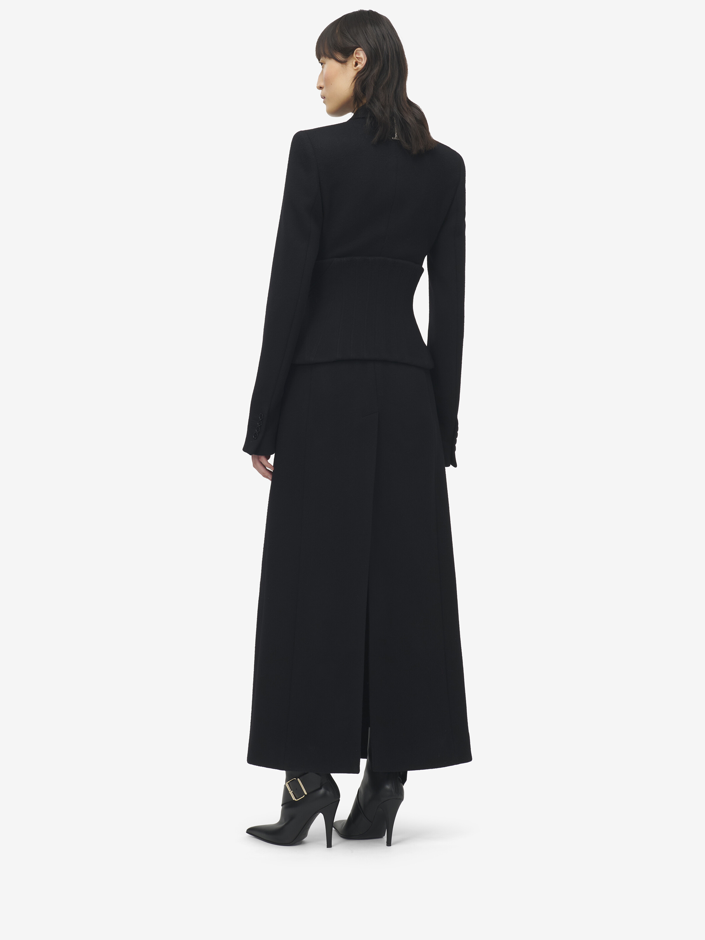 Wool Cashmere Long Coat