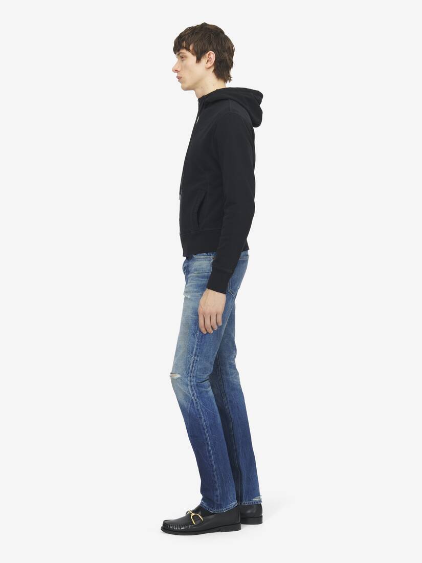 Hooded Zip Through Sweatshirt | Alexander McQueen - image 3