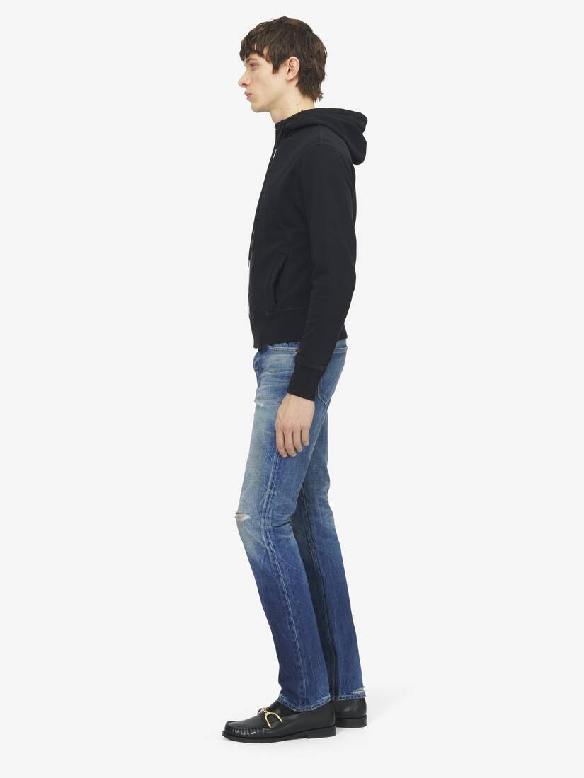 Hooded Zip Through Sweatshirt | Alexander McQueen - image 3