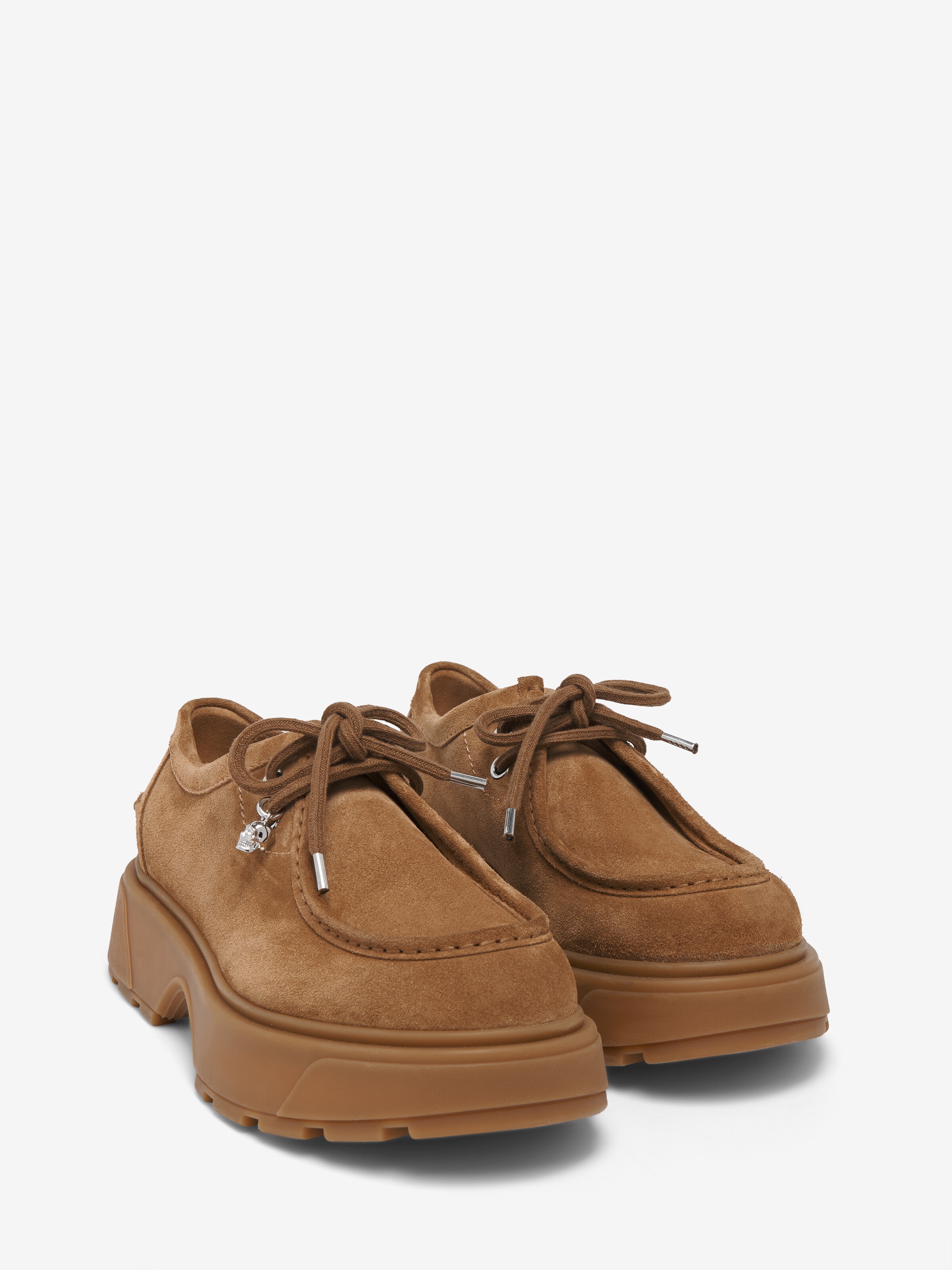 Chaussures Rover pour Homme en Brun Tanné in Cuir de veau | Alexander McQueen - image 3