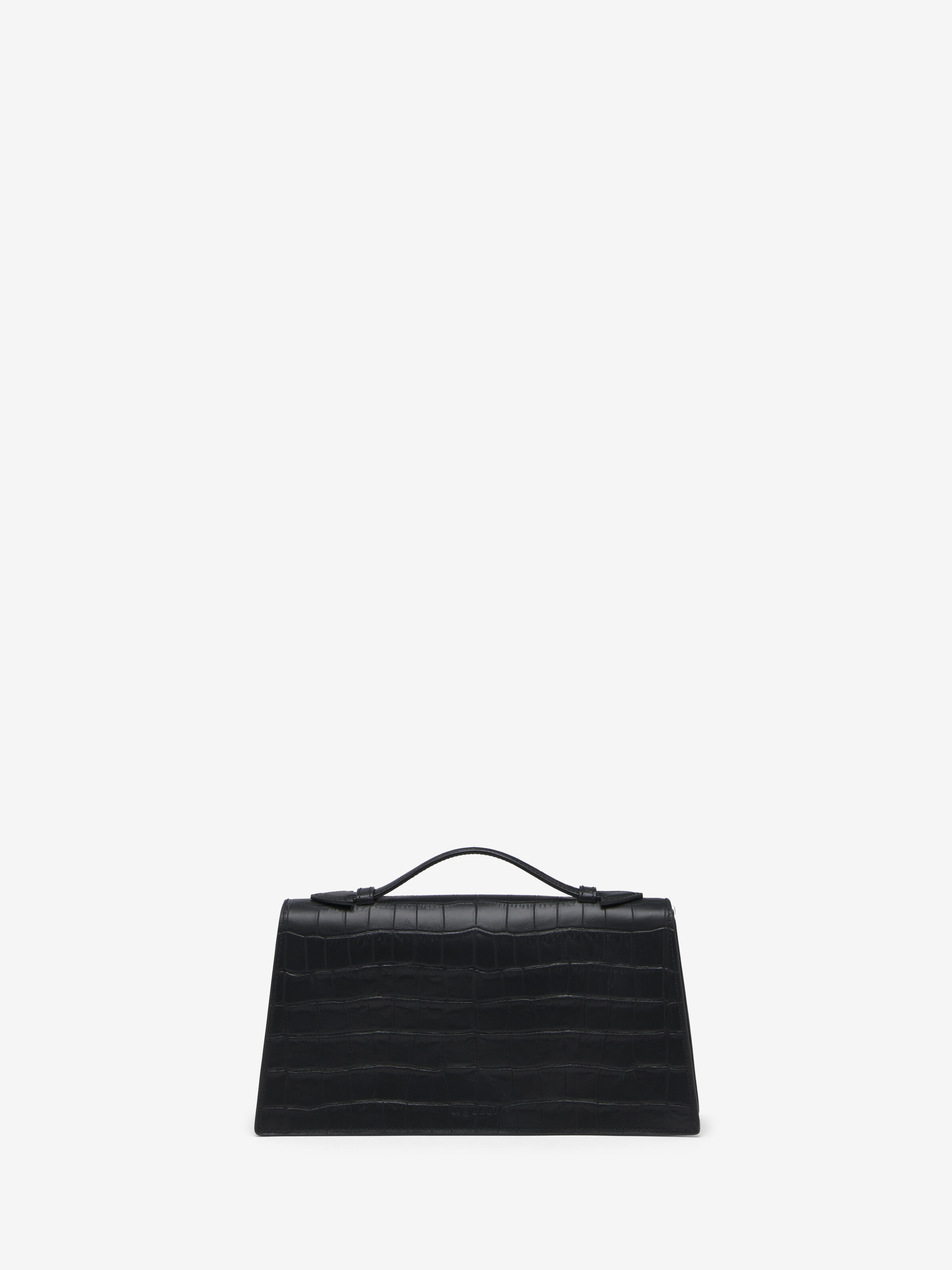 Women's Skull Top Handle in Black in Calf Leather | Alexander McQueen - image 4