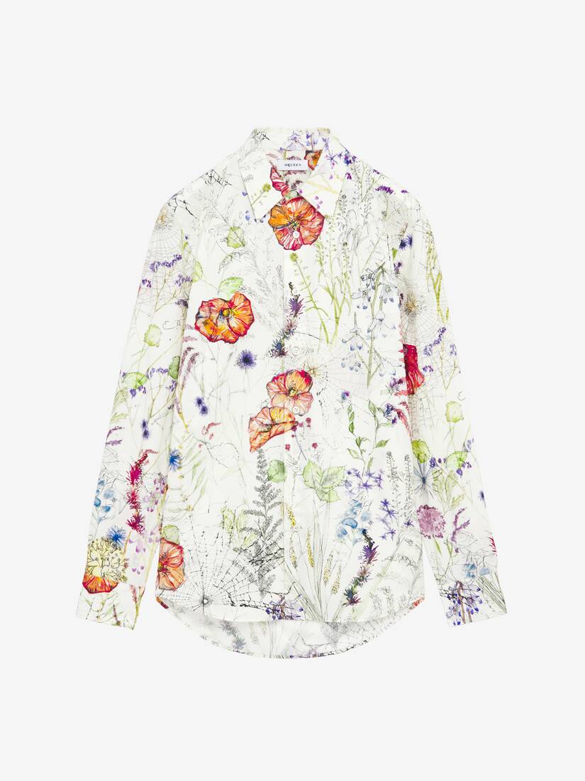 Meadow Floral Print Shirt | Alexander McQueen - image 2