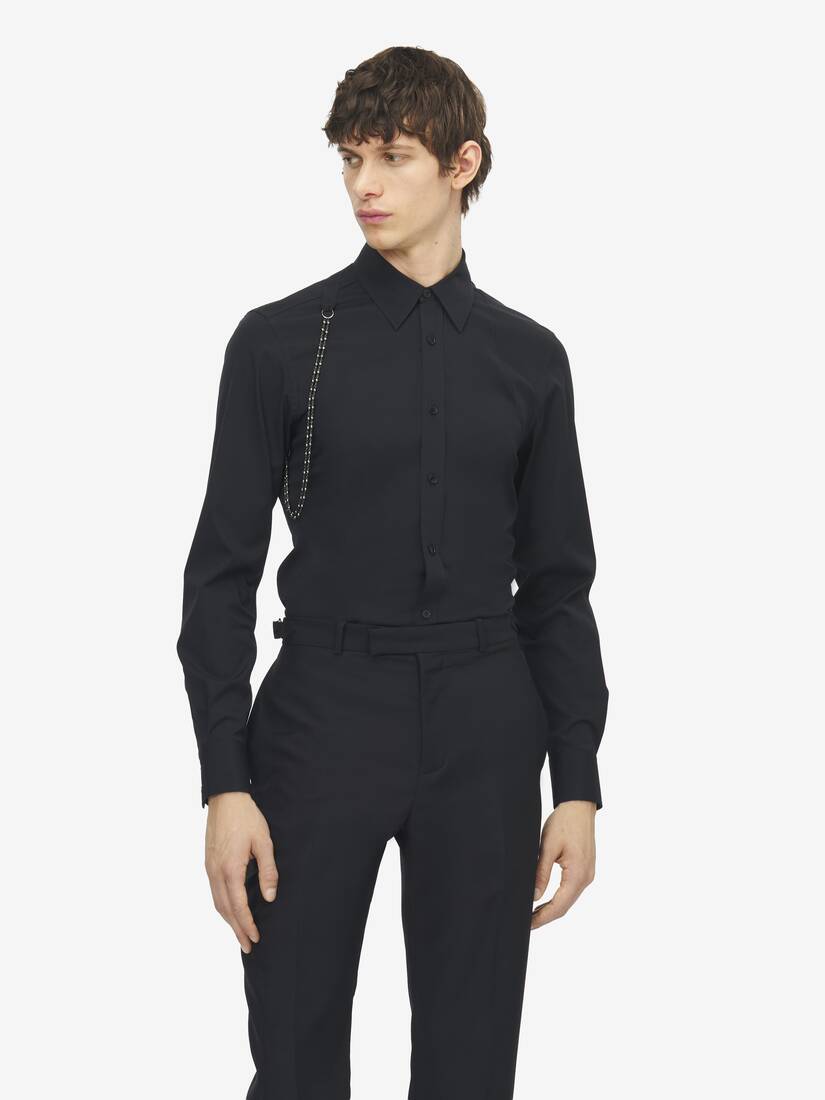 Chemise à harnais en chaîne | Alexander McQueen - image 6