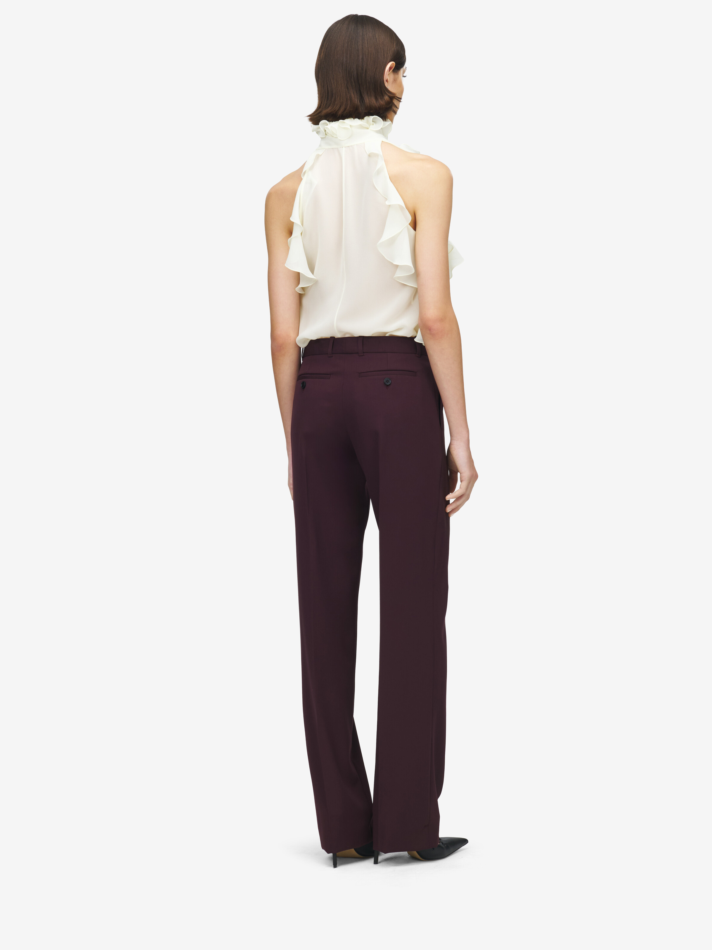 Couture-Hose mit geradem Bein