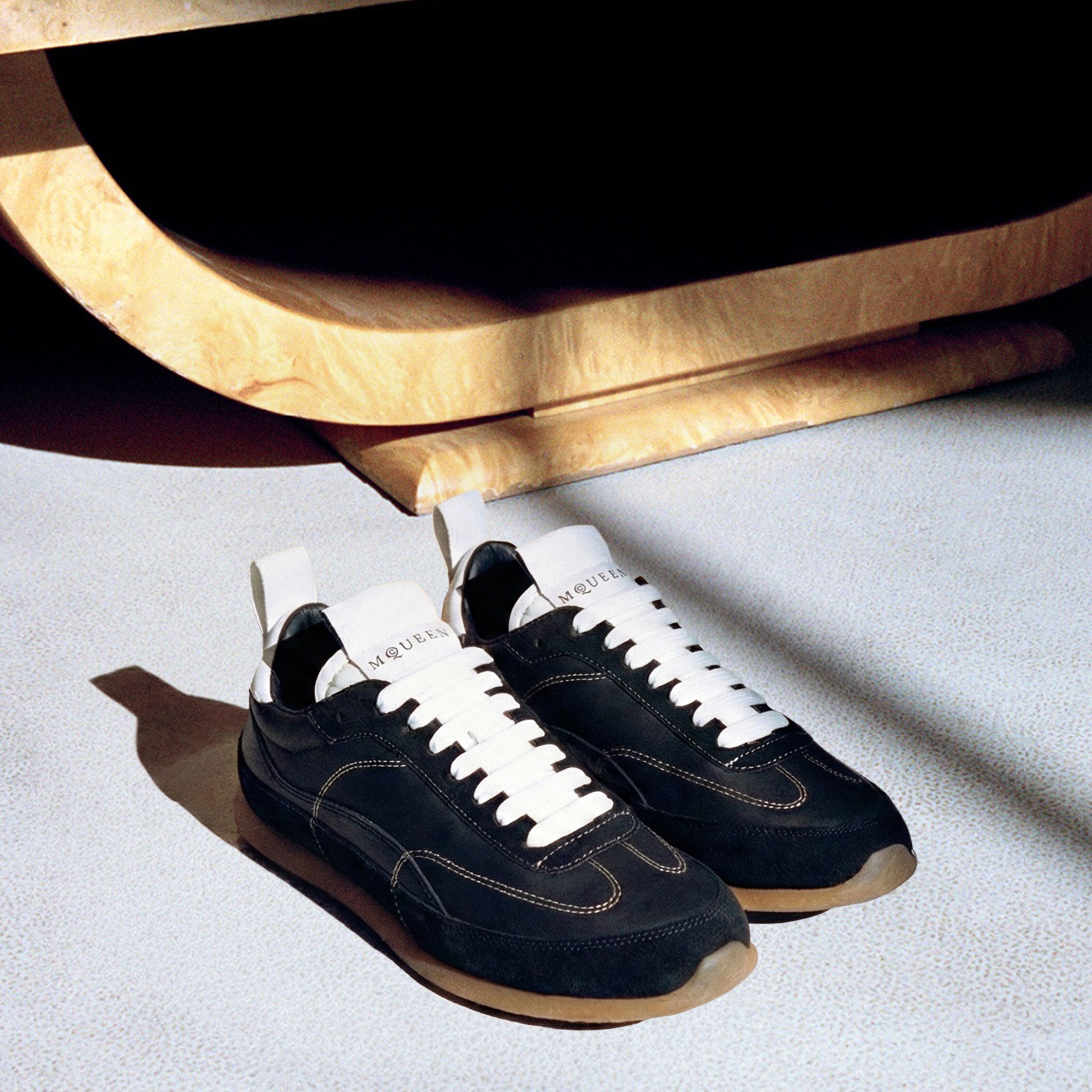 Alexander McQueen black and white EC1 Sneaker