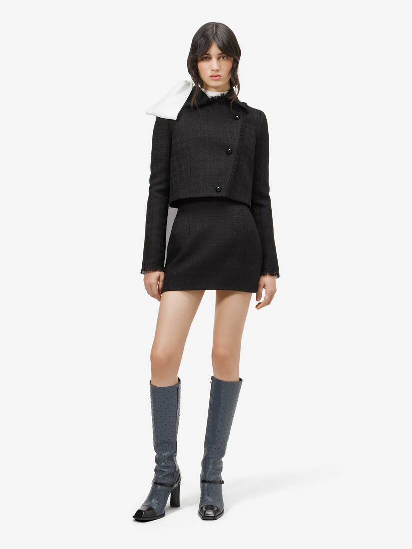 Light Tweed Mini Skirt | Alexander McQueen - image 2
