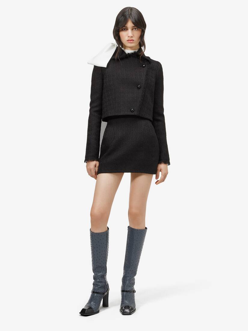 Light Tweed Mini Skirt | Alexander McQueen - image 2