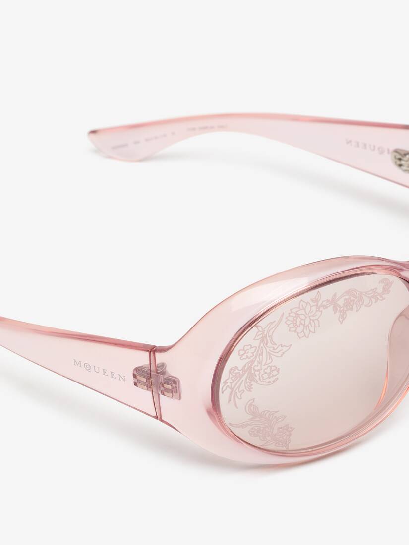 Lunettes de soleil rondes Kate | Alexander McQueen - image 4