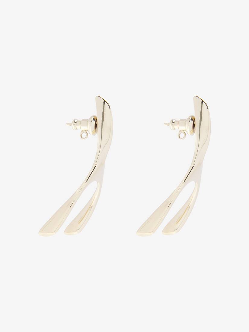 Wishbone Earrings | Alexander McQueen - image 5