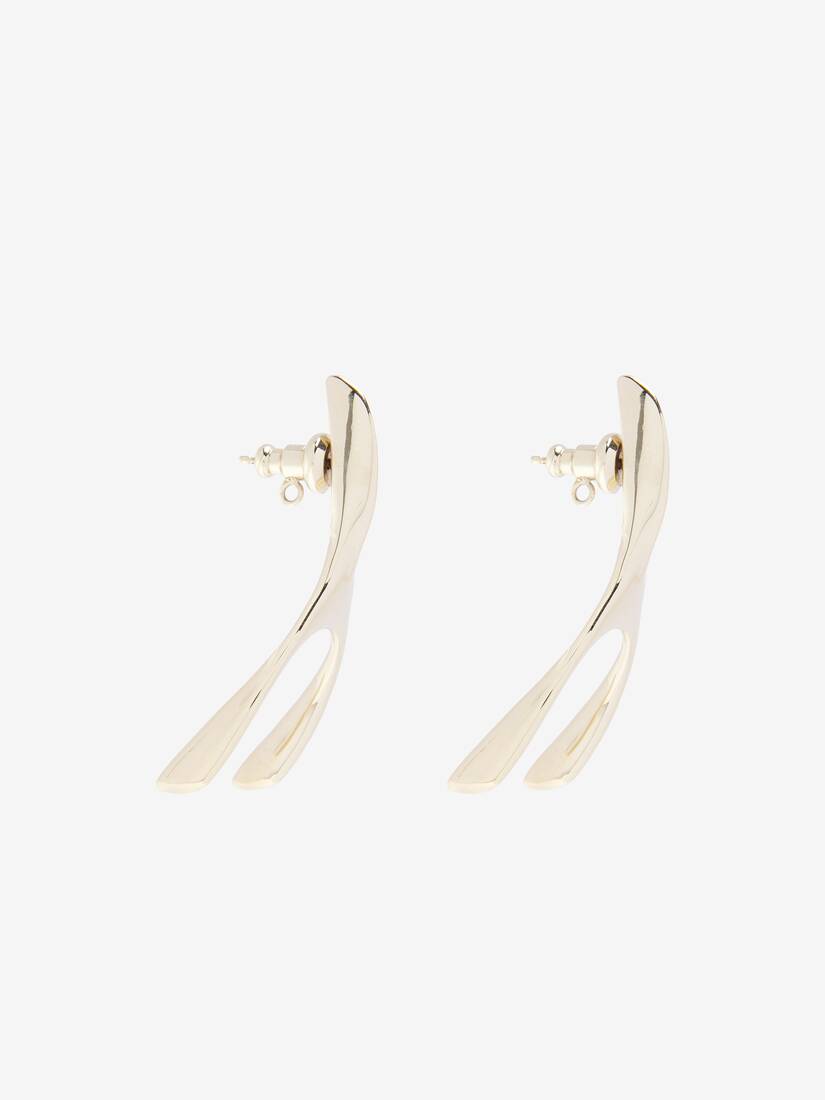 Wishbone Earrings | Alexander McQueen - image 5