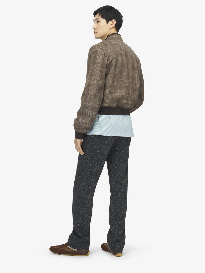 Prince Of Wales Check Bomber Jacket | Alexander McQueen - image 4