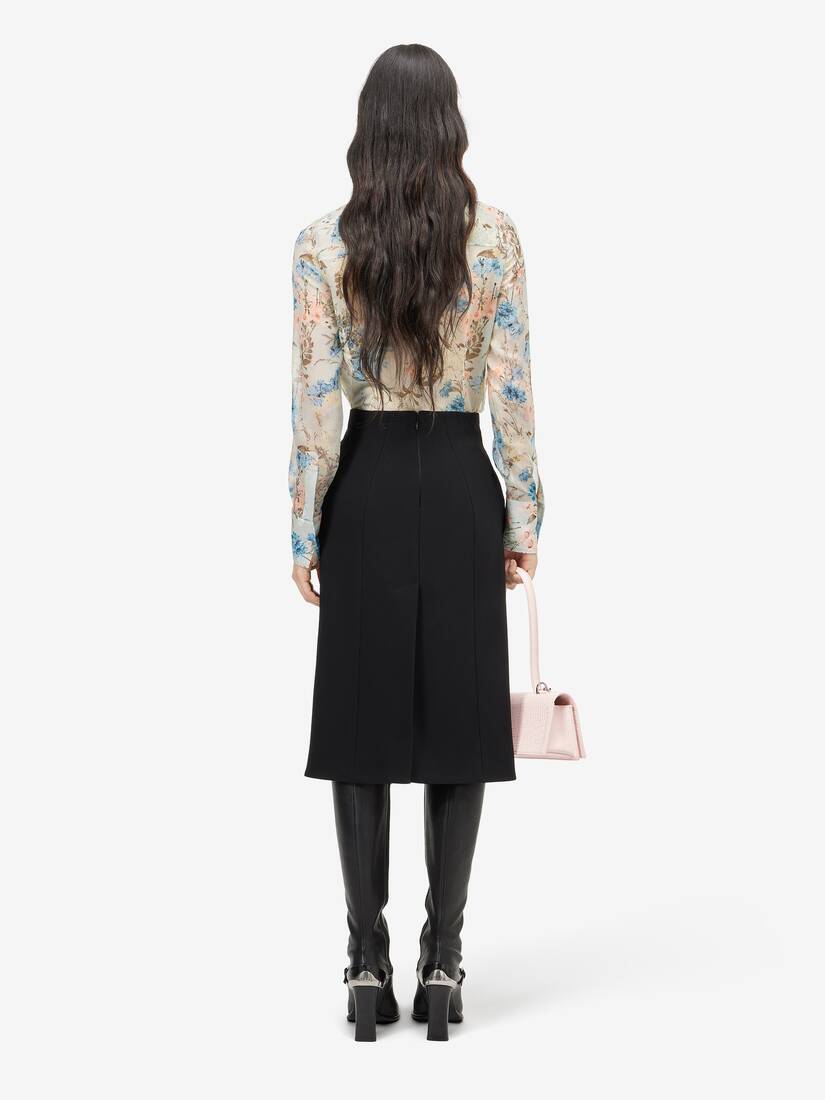Pencil Skirt | Alexander McQueen - image 4