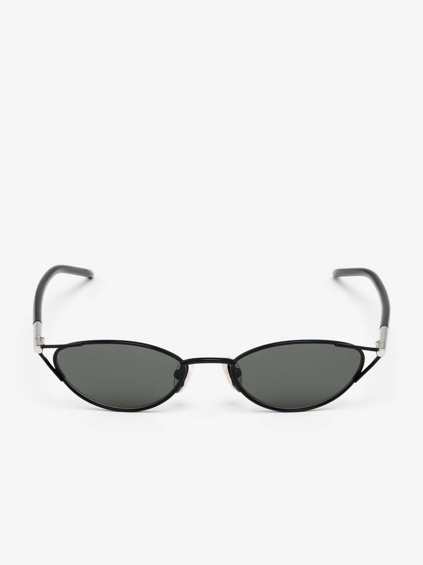 T-Bar流畅猫眼框太阳眼镜 | Alexander McQueen - image 1