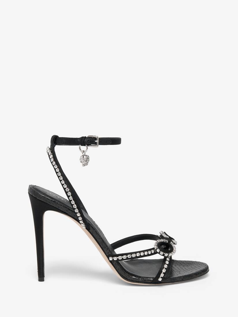 Crystal Bow Sandal