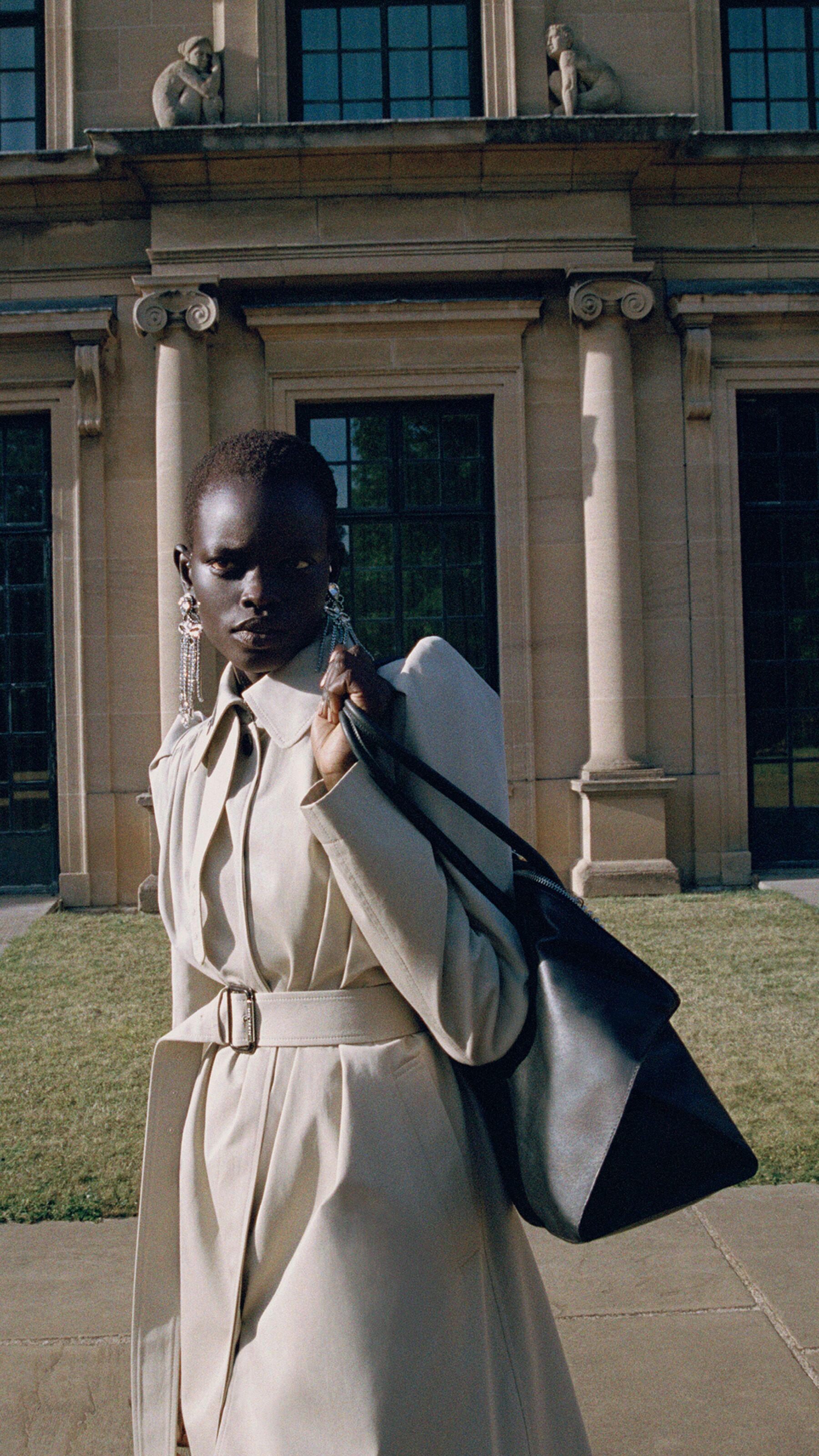 McQueen trench coat for women