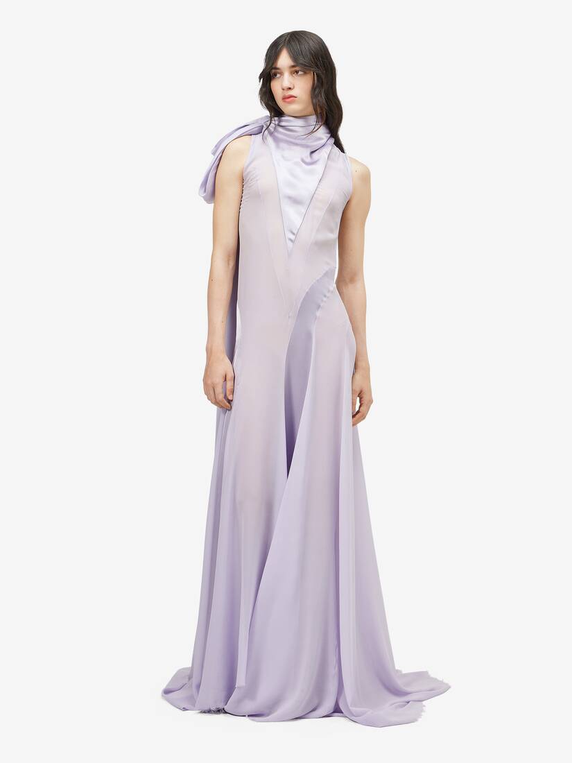 Shoulder Bow Evening Dress | Alexander McQueen - image 2