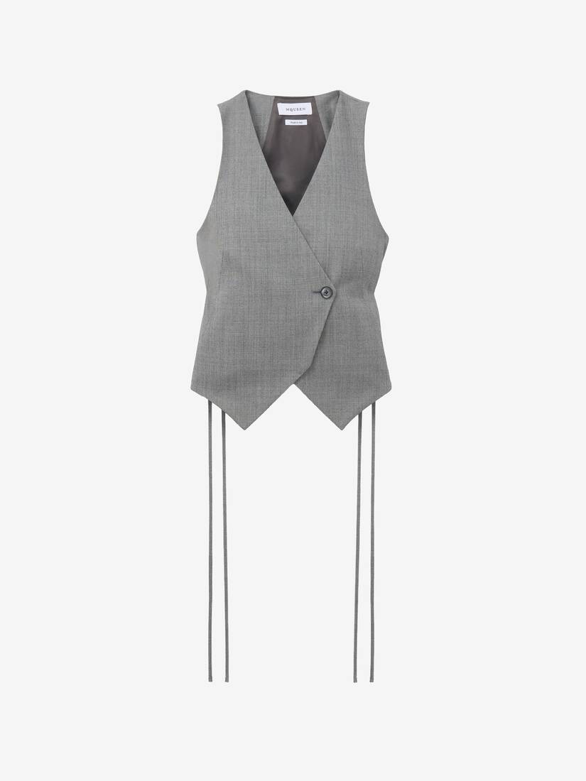 Corset Laced Waistcoat | Alexander McQueen - image 1