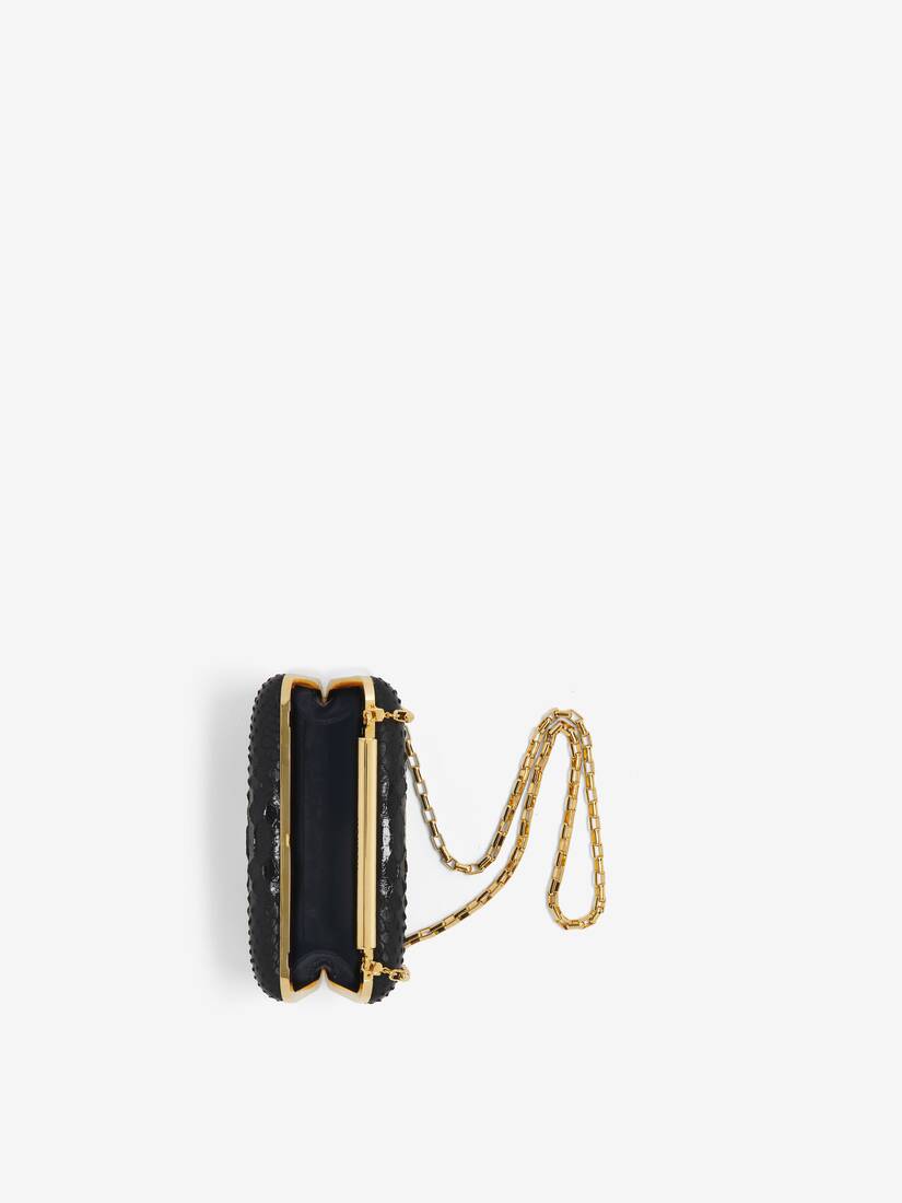 McQueen T-Bar Box Clutch