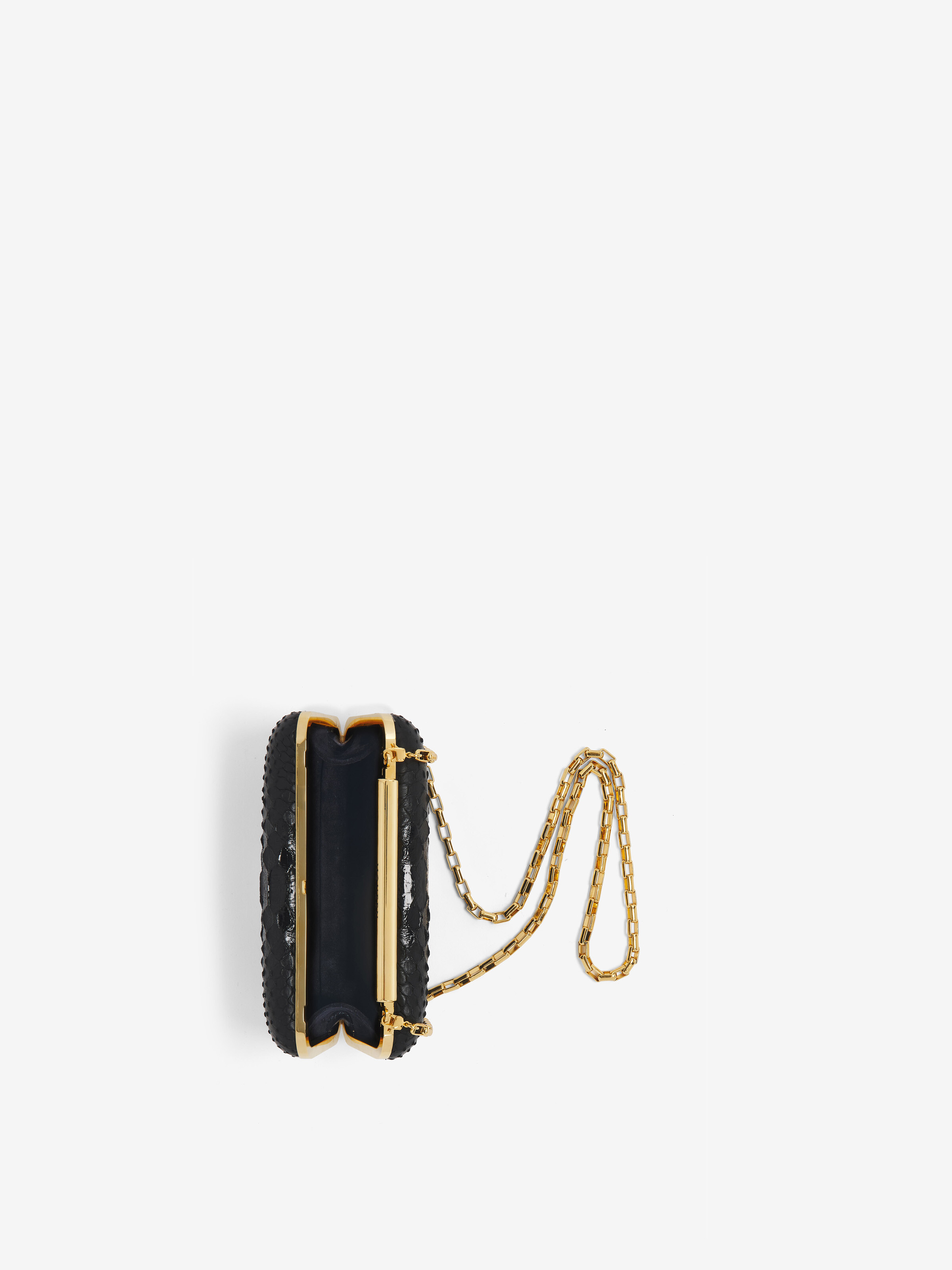 McQueen T-Bar Box Clutch