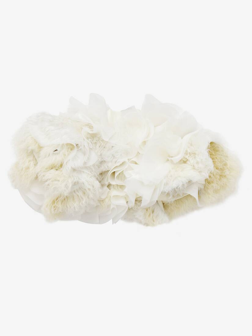 Boléro en mouton retourné Hybrid | Alexander McQueen - image 1