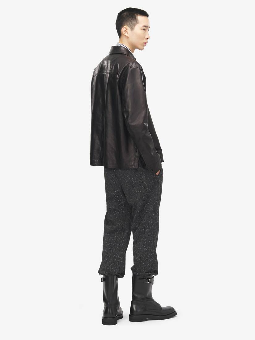 Surchemise en cuir | Alexander McQueen - image 4