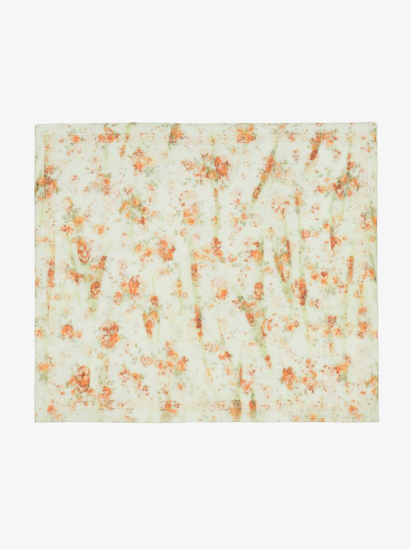 Floral Skull Scarf | Alexander McQueen - image 1