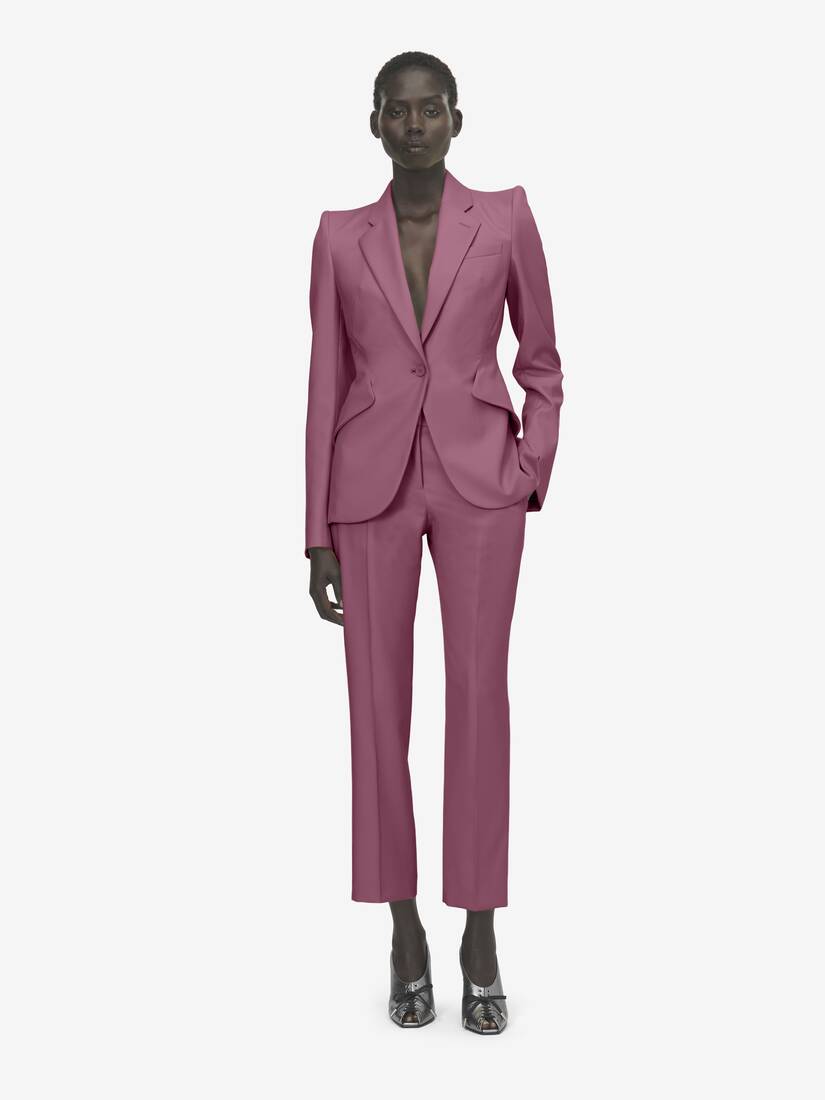 Einreihiges Jackett aus Wolle | Alexander McQueen - image 2