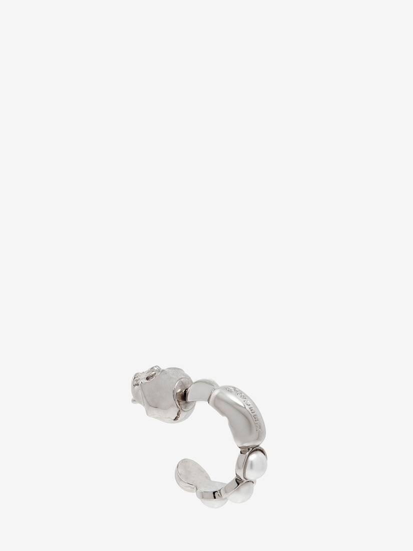Skull & Pearl Earring