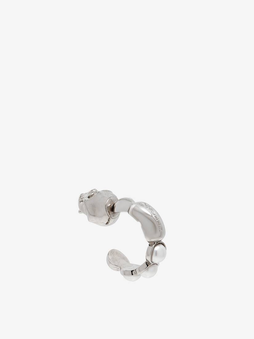Skull & Pearl Earring | Alexander McQueen - image 2