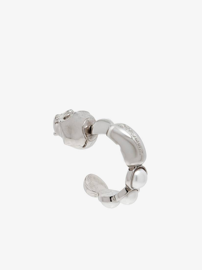 Skull & Pearl Earring | Alexander McQueen - image 2