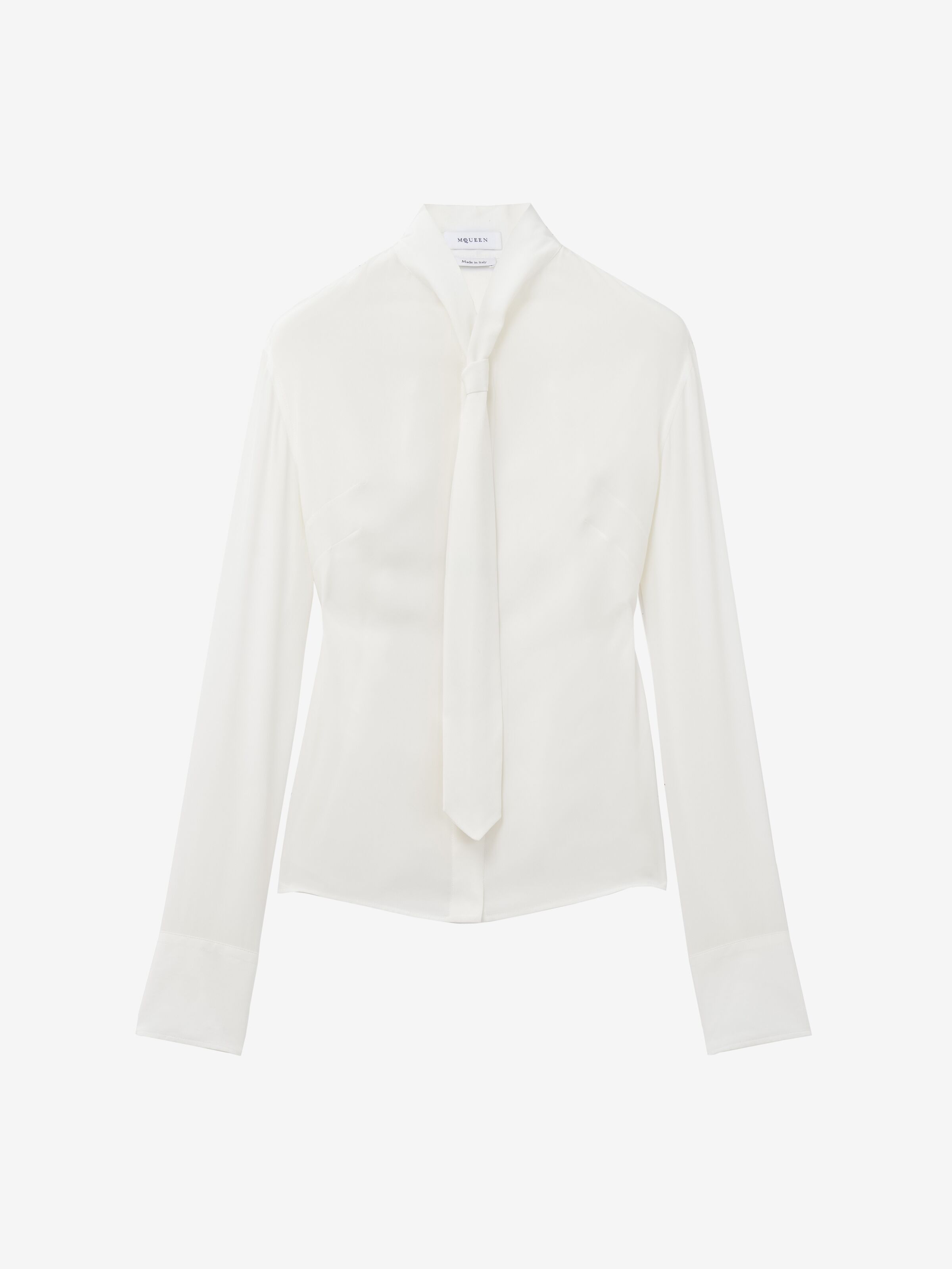 McQueen Autumn Winter 2026 Pre Collection silk shirt