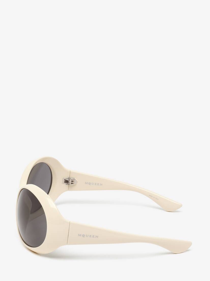 Lunettes de soleil rondes Kate | Alexander McQueen - image 4