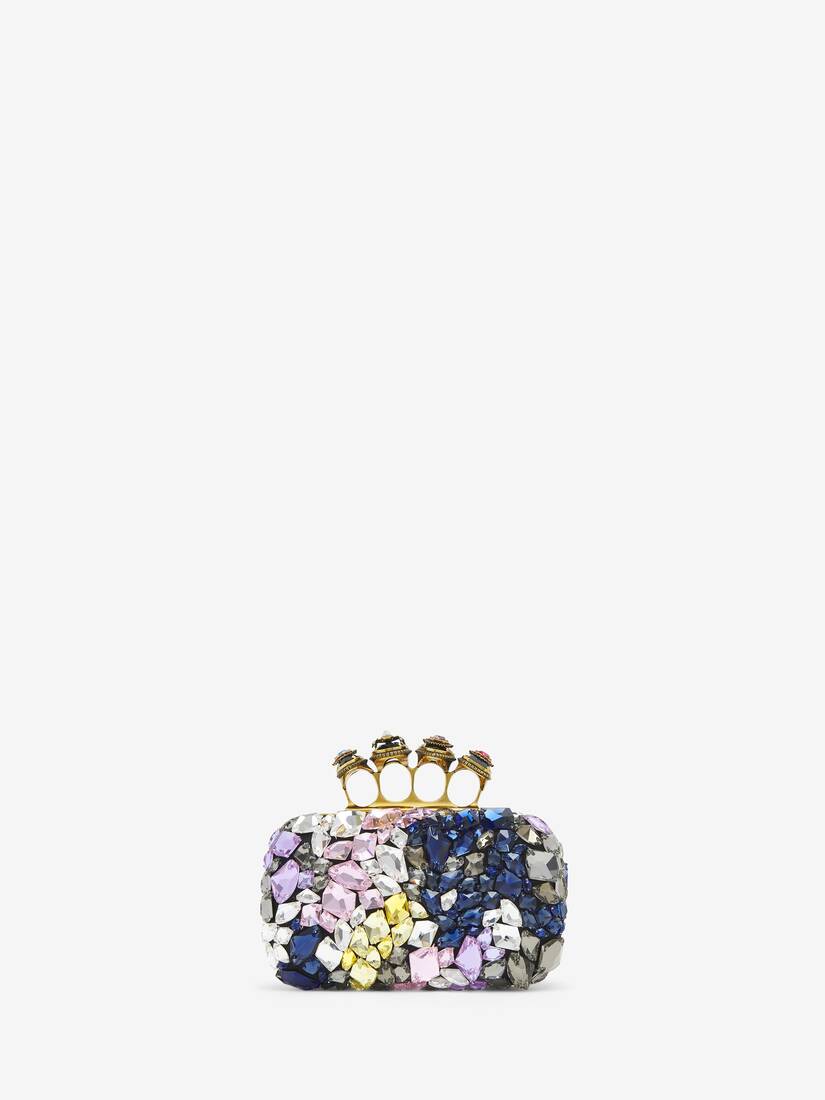 Jewelled Spider Knuckle Clutch