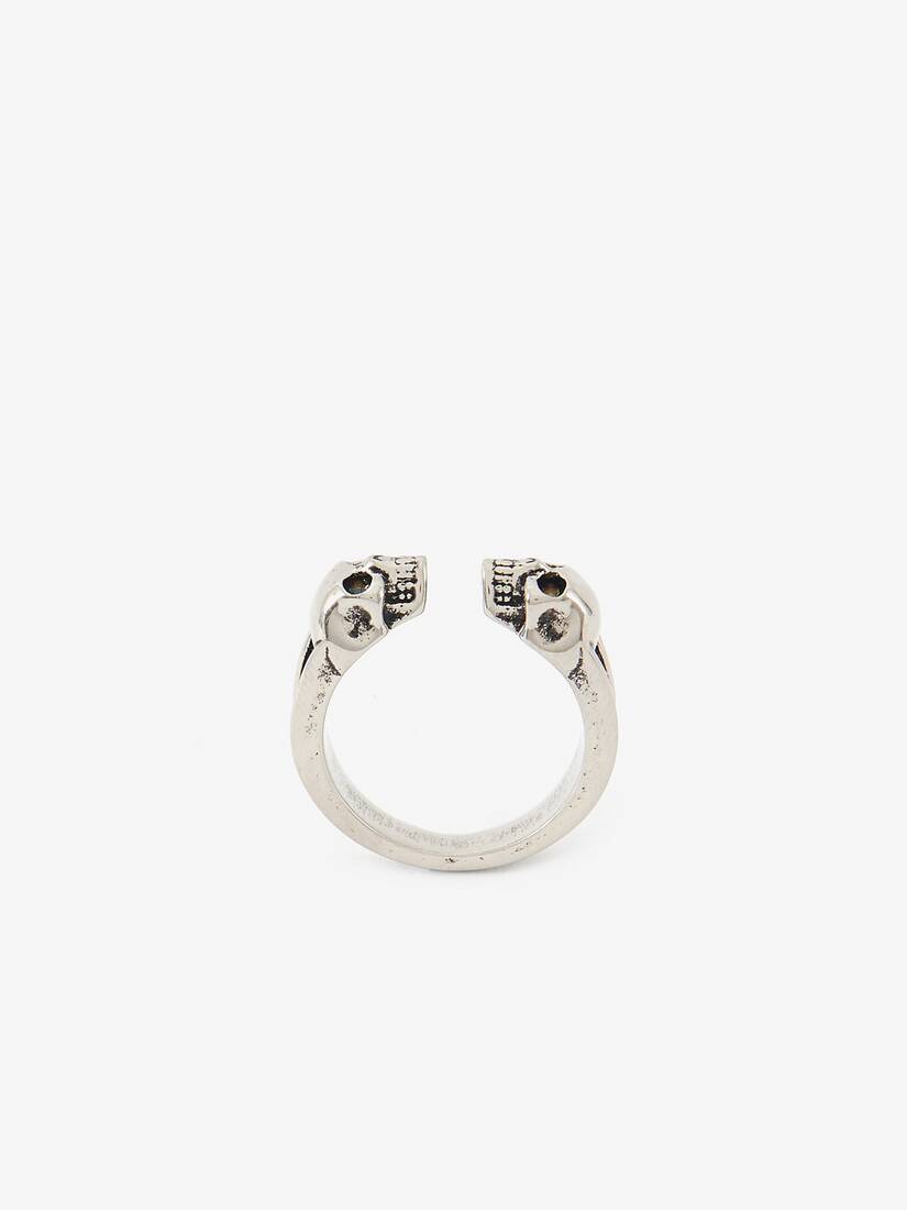 Twin Skull Ring | Alexander McQueen - image 1