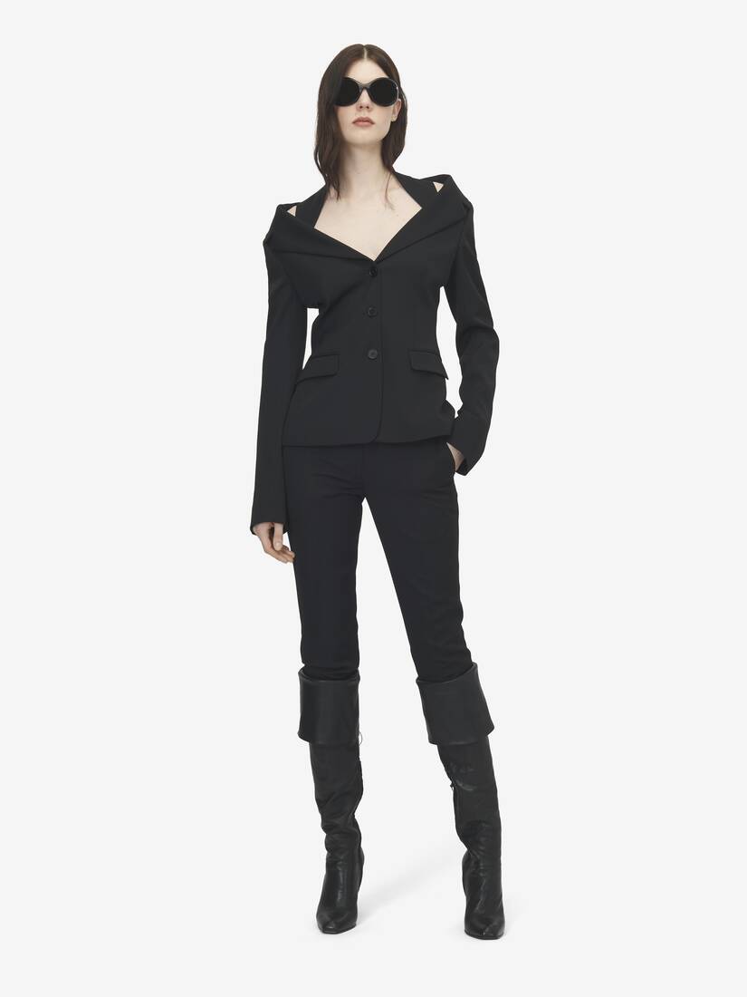 Off-the-shoulder Harness Jacket | Alexander McQueen - image 2
