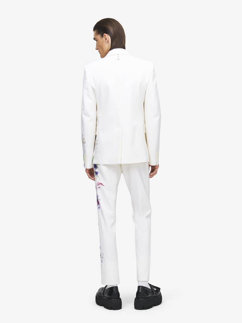 Meadow Floral Single-breasted Jacket | Alexander McQueen - image 5
