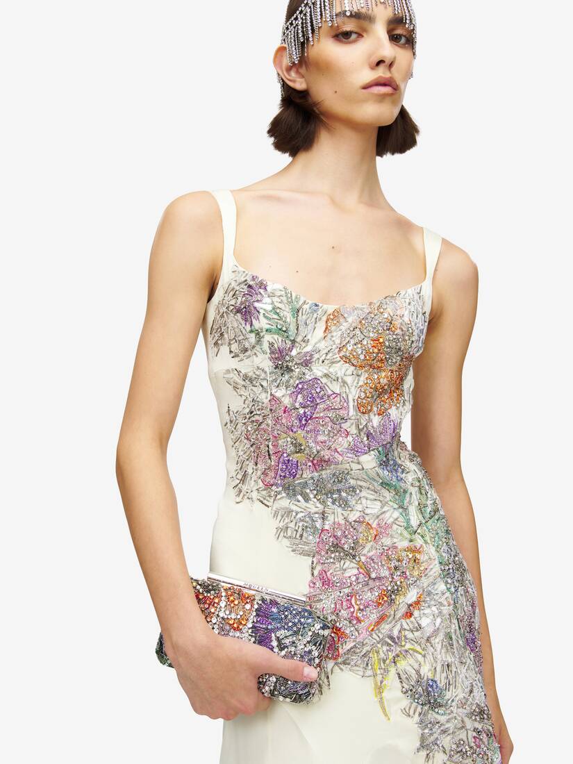 碎花刺绣晚宴连衣裙 | Alexander McQueen - image 5
