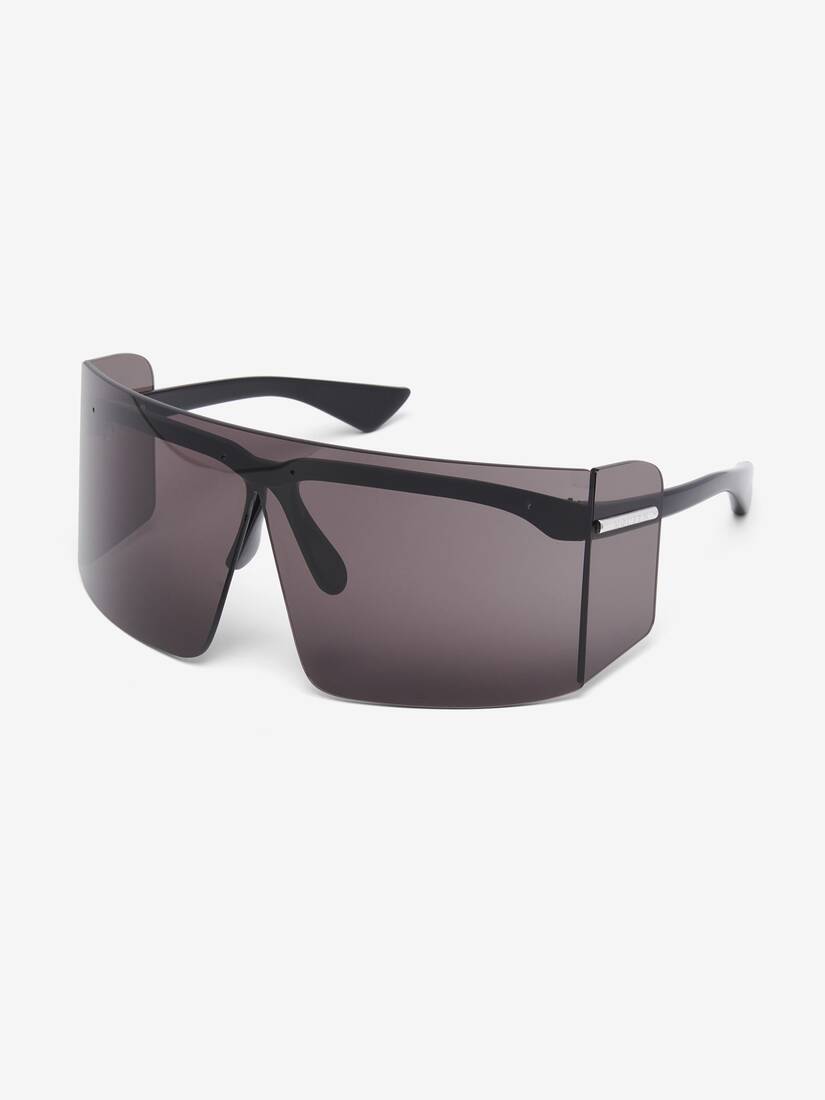 Oversized Visor Sunglasses | Alexander McQueen - image 3