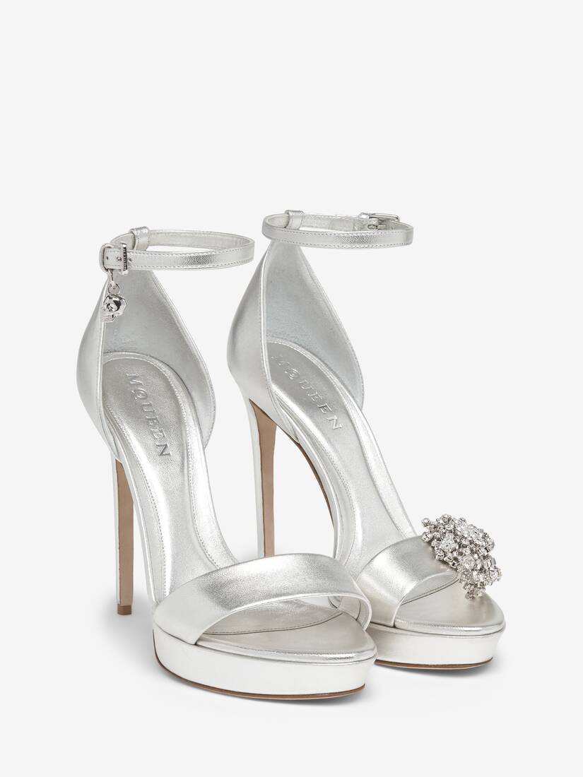 Jewel Platform Sandal