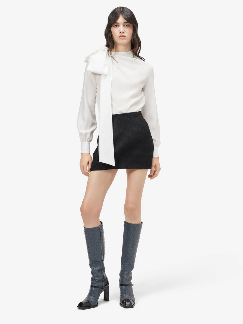 ショルダー ボウ ブラウス | Alexander McQueen - image 2