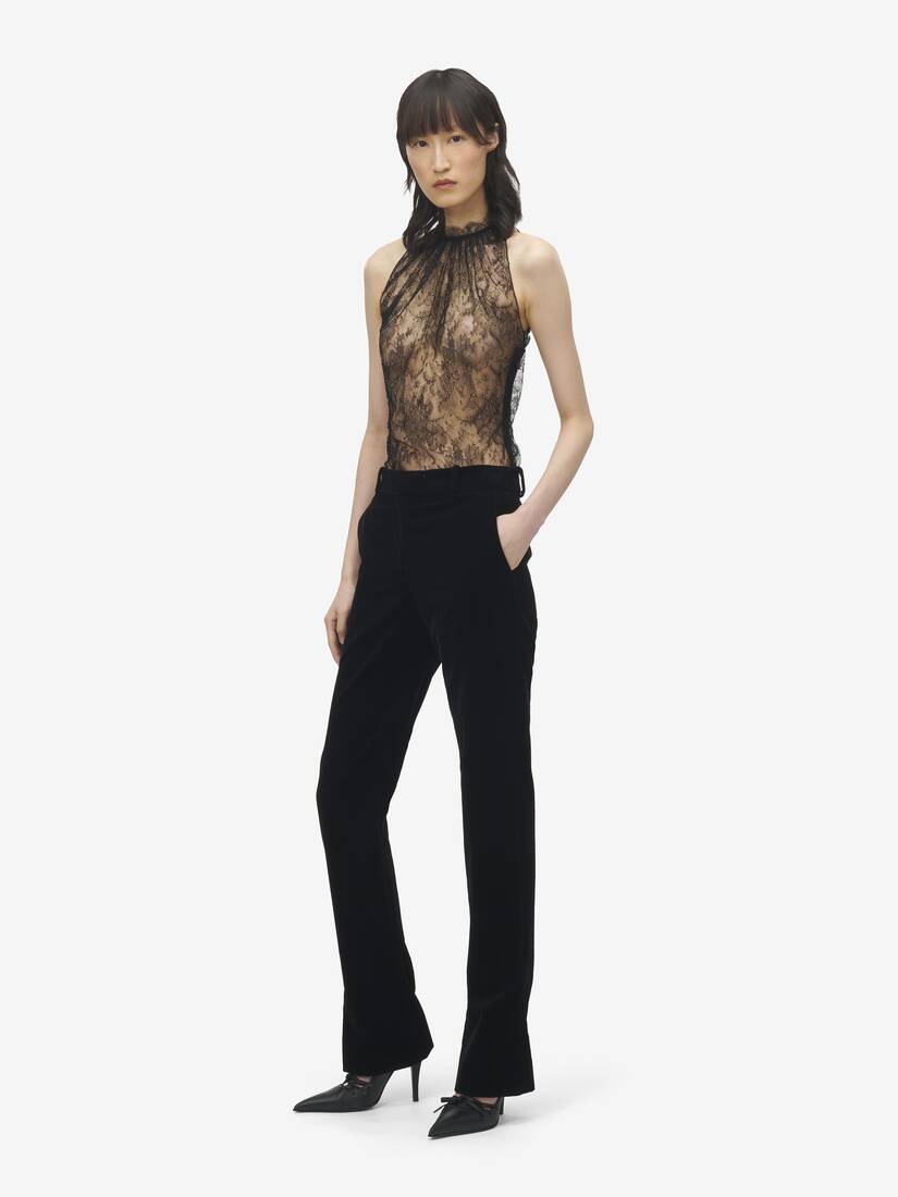 Floral Lace Sleeveless Top