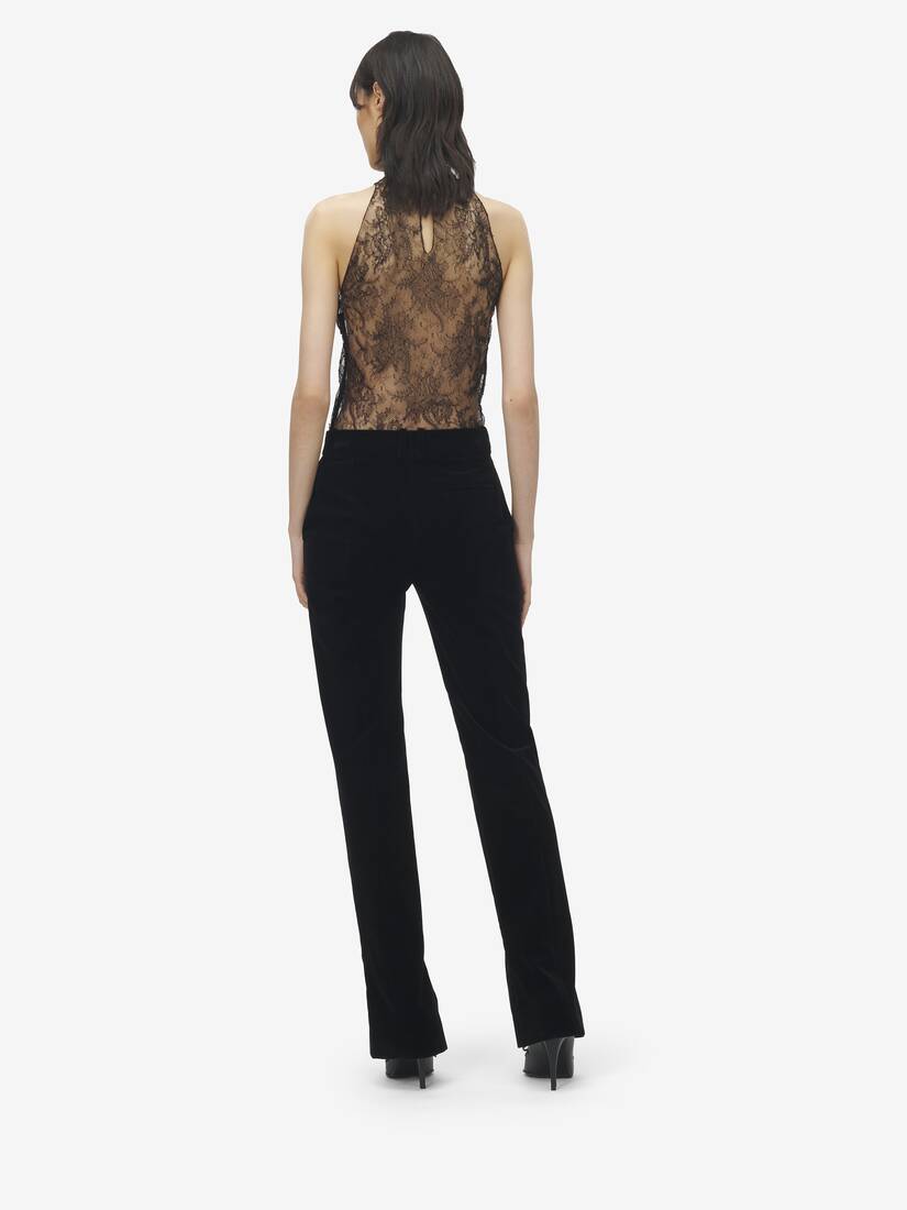 Floral Lace Sleeveless Top | Alexander McQueen - image 4
