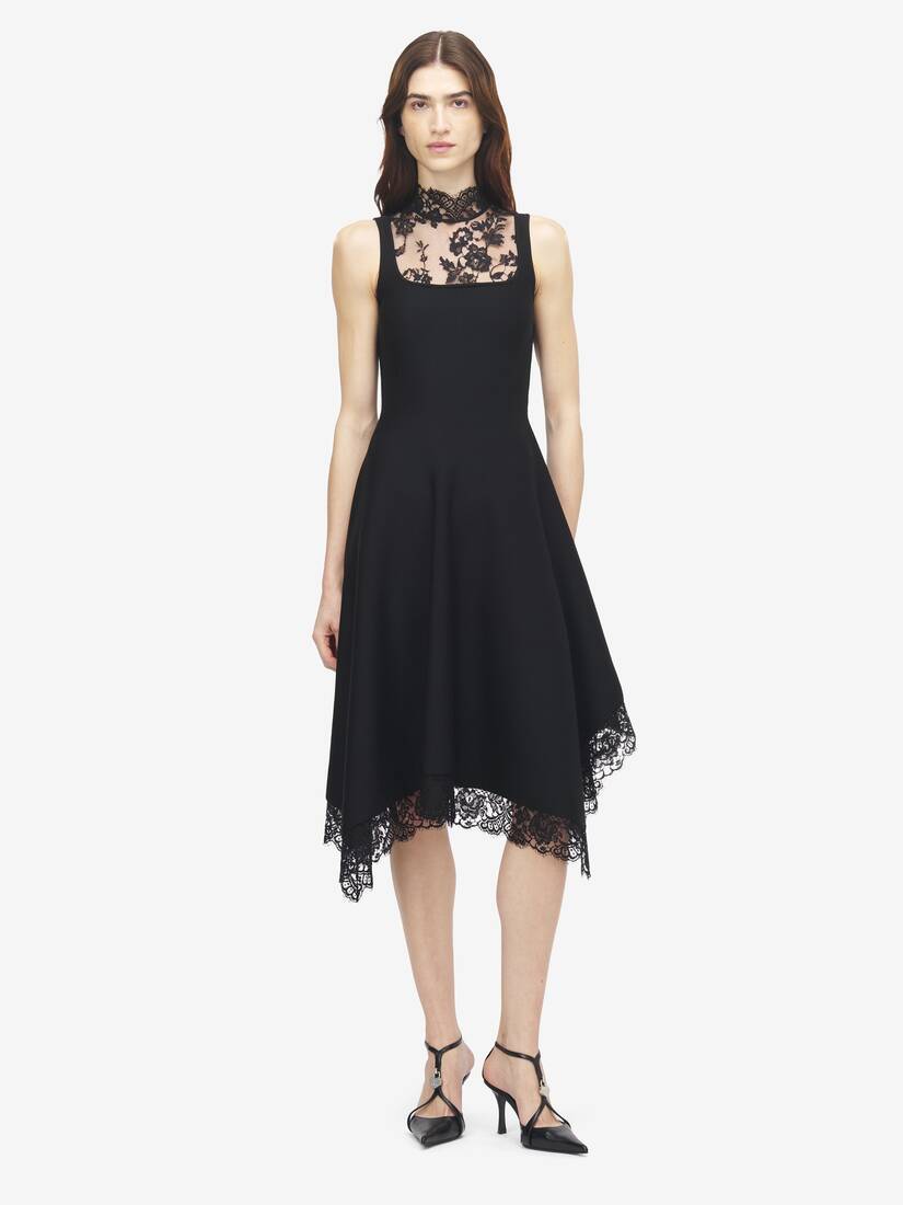 Heritage Lace Sleeveless Dress | Alexander McQueen - image 2