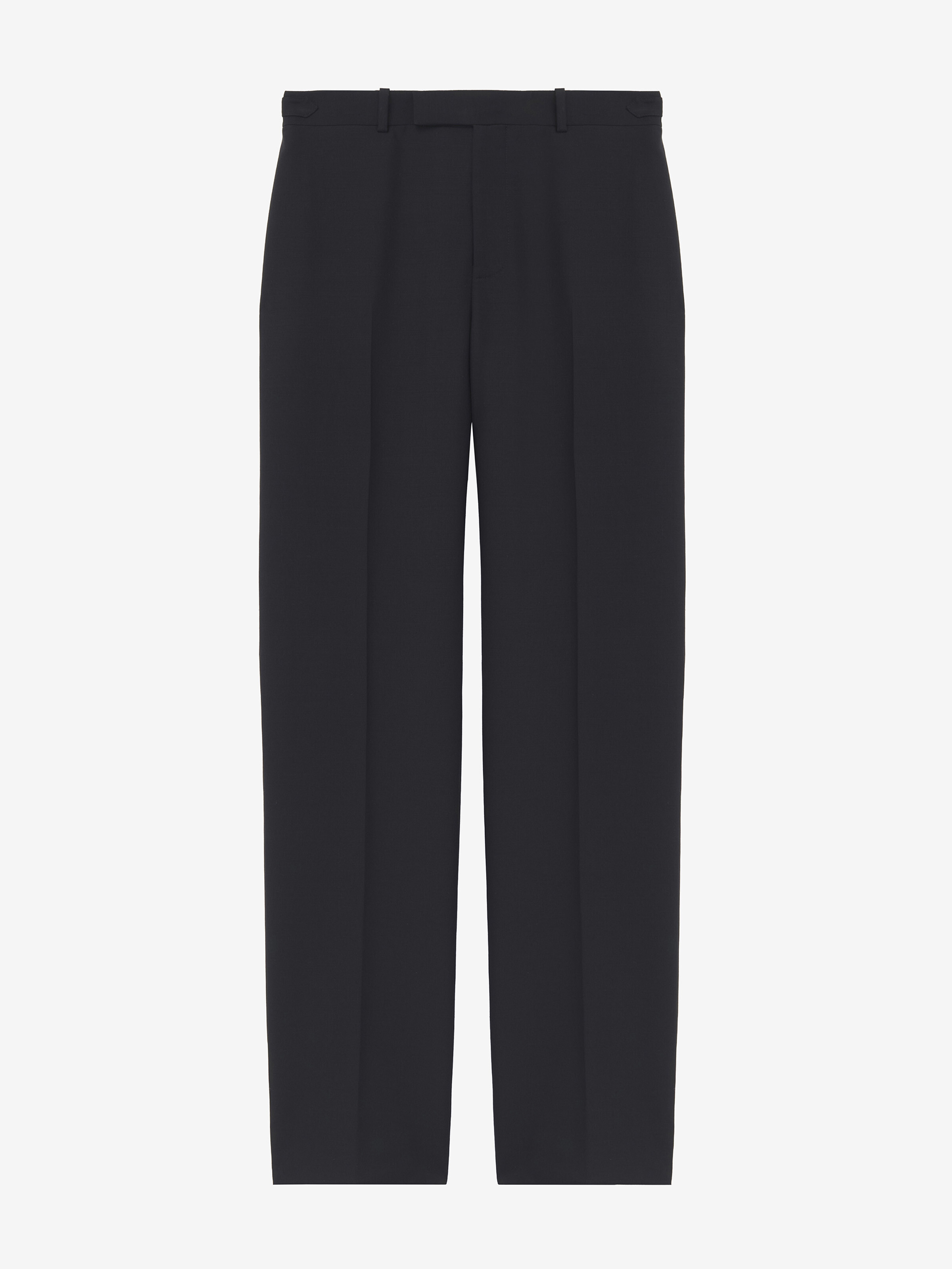 Wool Mohair Tailored Trousers