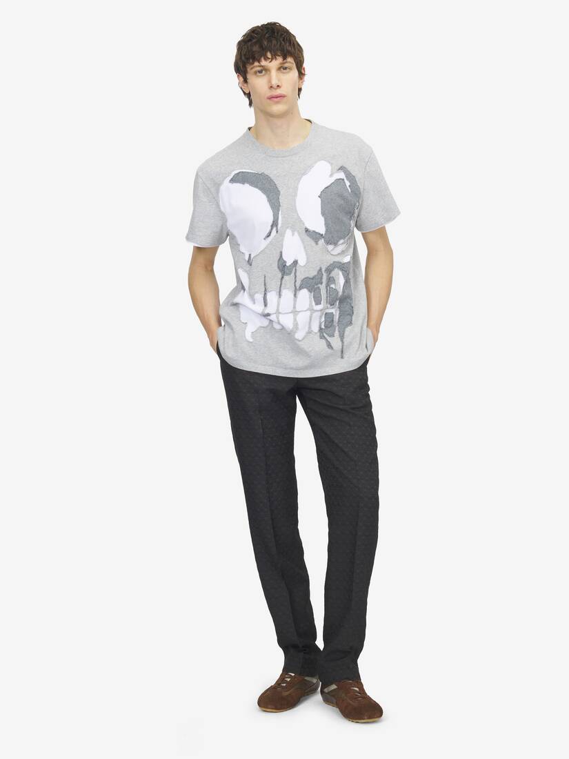 Skull Applique T-shirt | Alexander McQueen - image 2