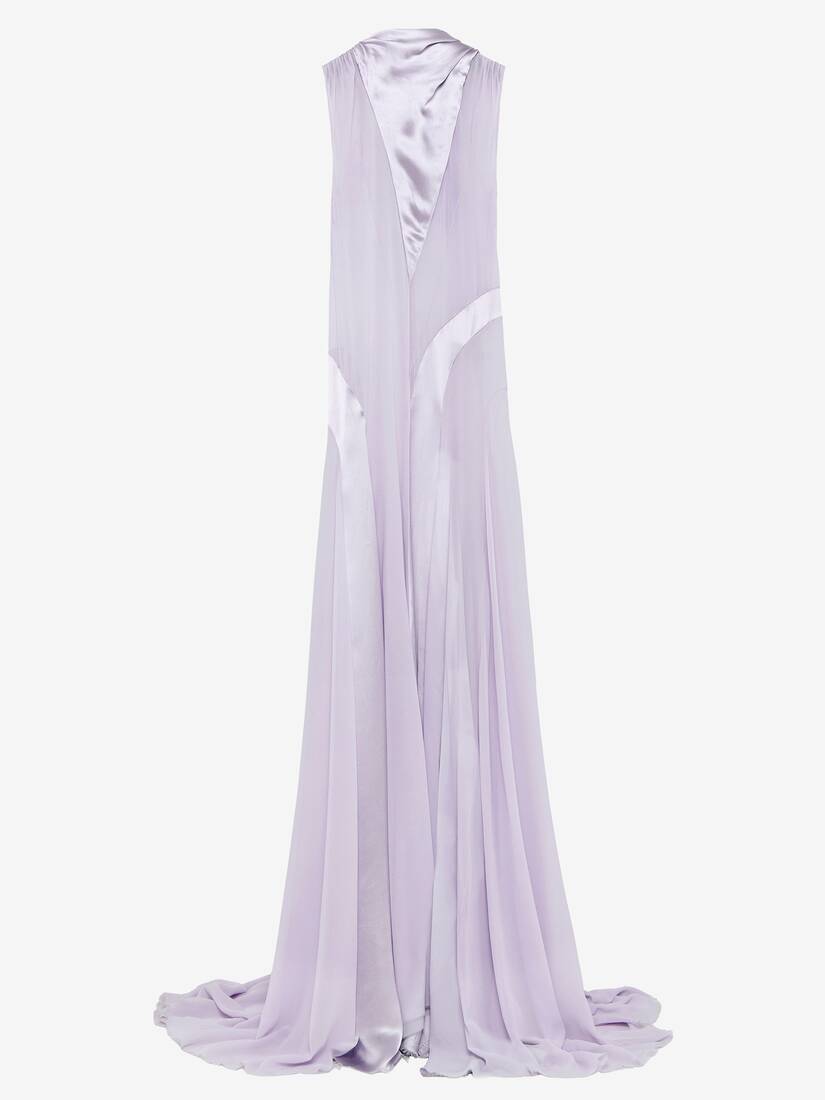 Shoulder Bow Evening Dress | Alexander McQueen - image 1