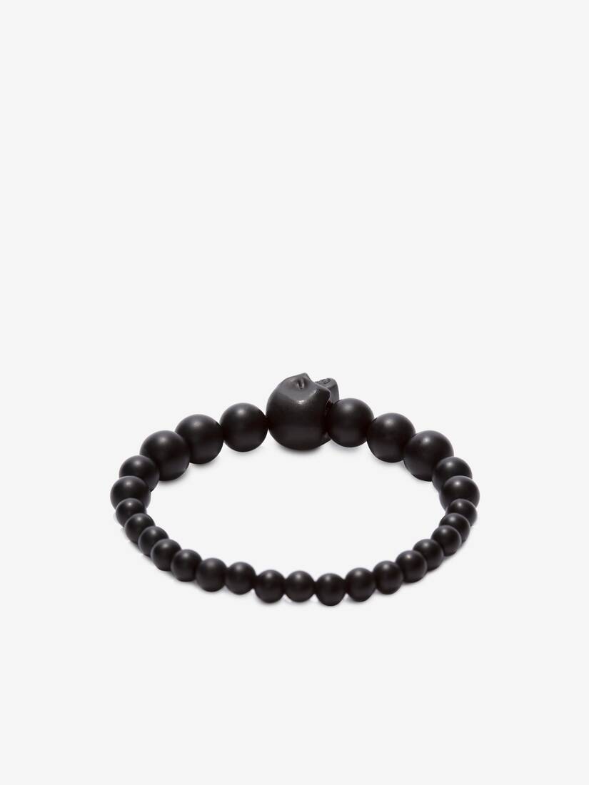 Skull Multi Beaded Bracelet | Alexander McQueen - image 2