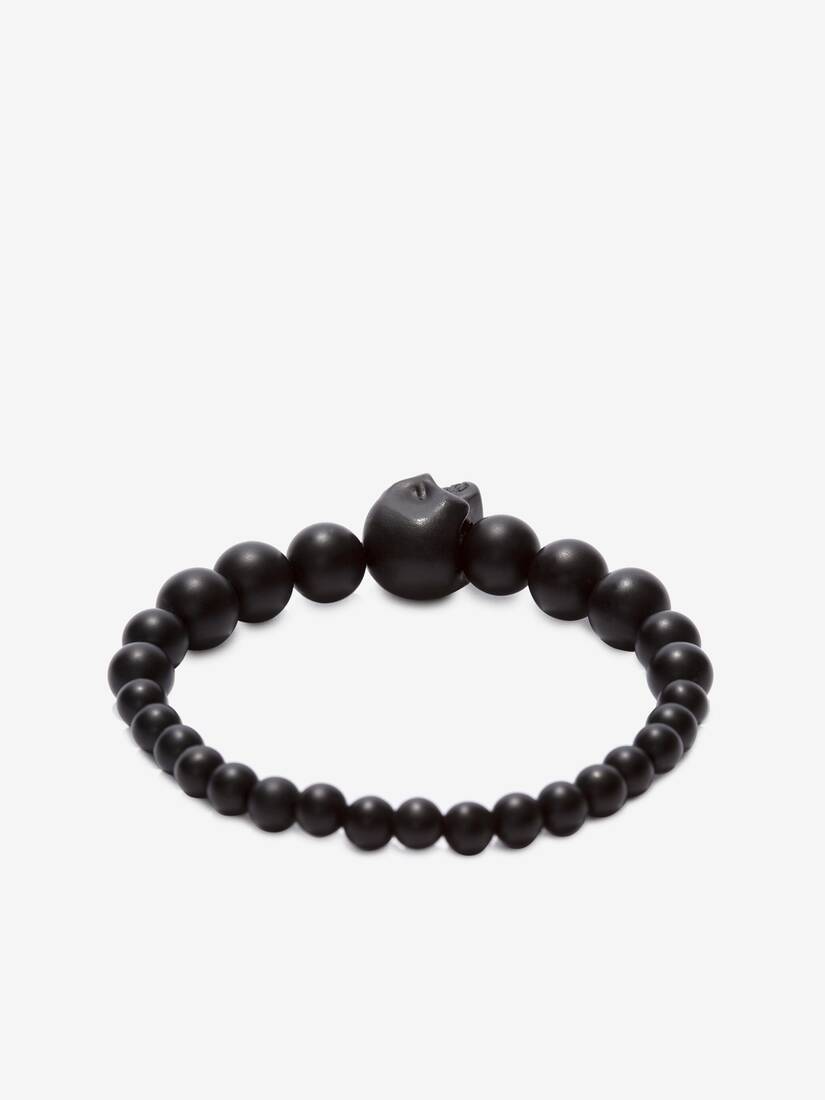 Skull Multi Beaded Bracelet | Alexander McQueen - image 2