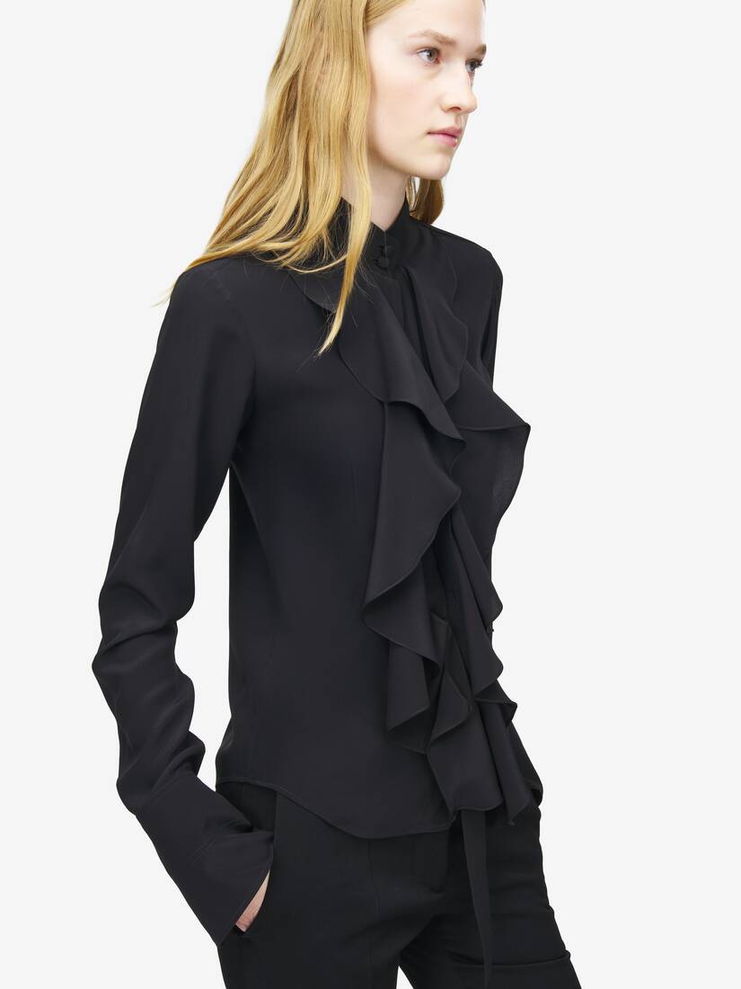 Ruffled Shirt | Alexander McQueen - image 6