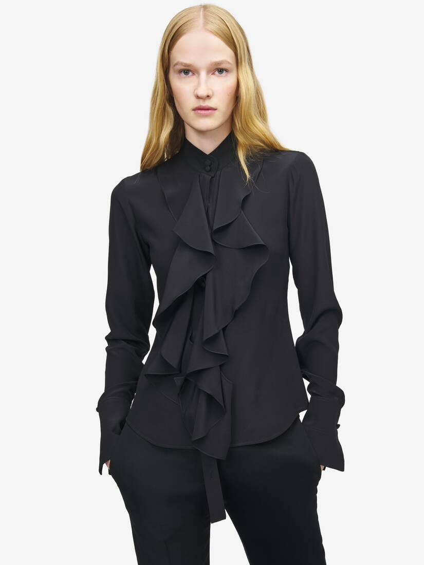 Ruffled Shirt | Alexander McQueen - image 6
